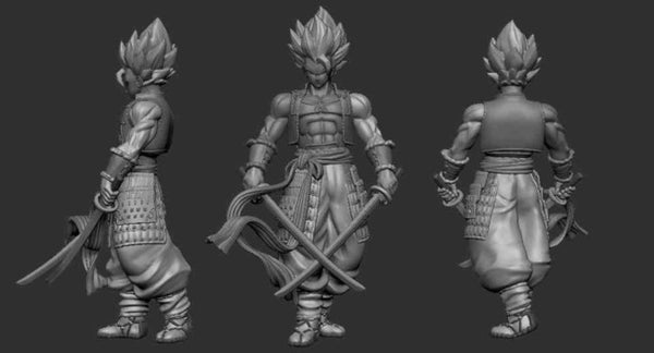 Gogeta Shogun 3D Model Ready to Print