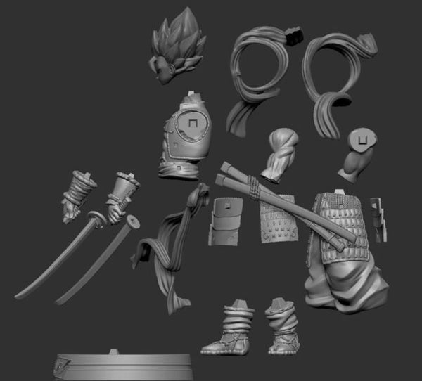 Gogeta Shogun 3D Model Ready to Print