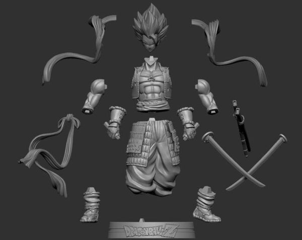 Gogeta Shogun 3D Model Ready to Print