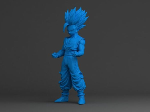 Gohan Super Saiyan II 3D Model Ready to Print