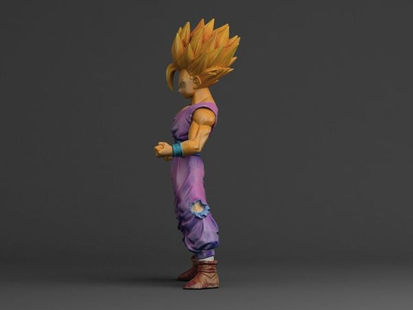 Gohan Super Saiyan II 3D Model Ready to Print