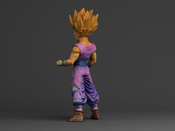 Gohan Super Saiyan II 3D Model Ready to Print