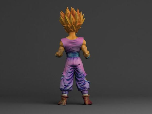 Gohan Super Saiyan II 3D Model Ready to Print