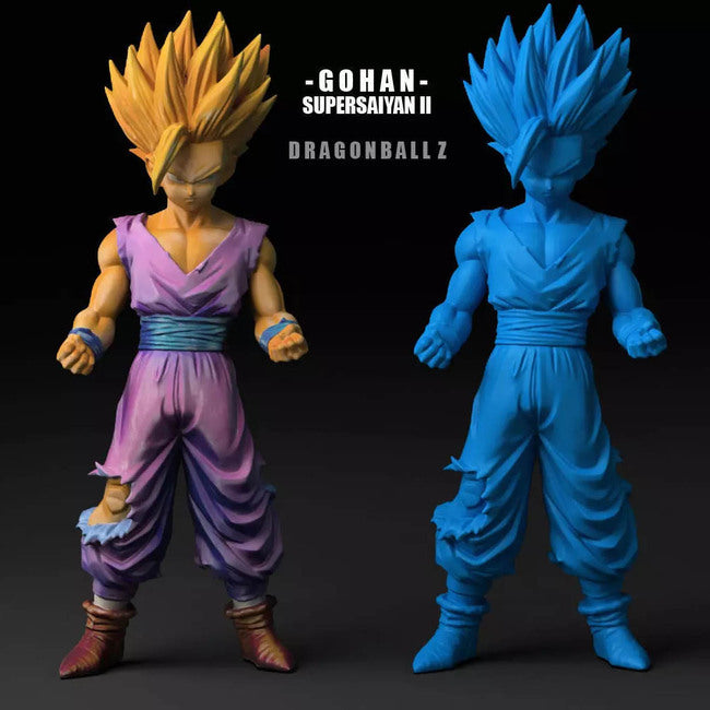 Gohan Super Saiyan II 3D Model Ready to Print