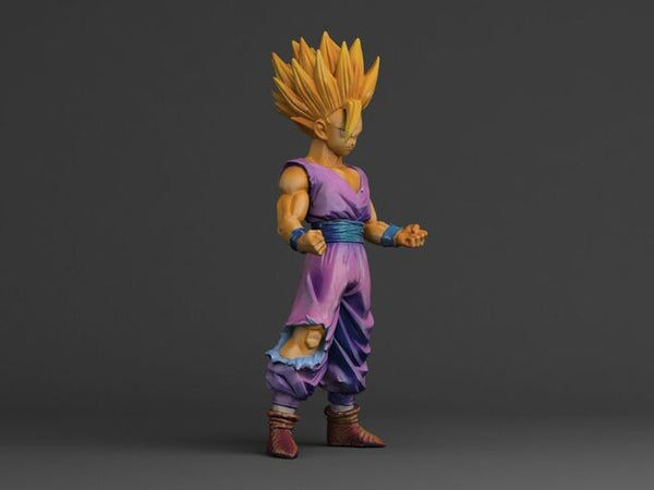 Gohan Super Saiyan II 3D Model Ready to Print