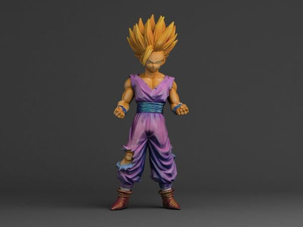Gohan Super Saiyan II 3D Model Ready to Print
