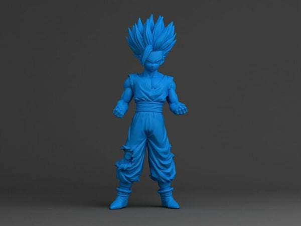 Gohan Super Saiyan II 3D Model Ready to Print