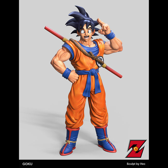 Goku Dragon Ball Z 3D Model Ready to Print