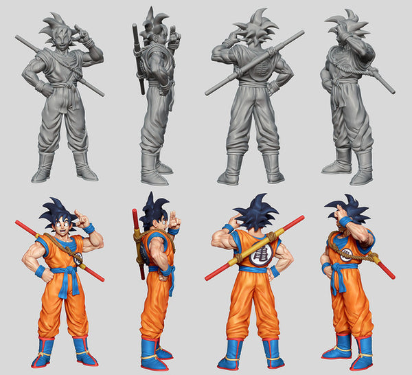 Goku Dragon Ball Z 3D Model Ready to Print