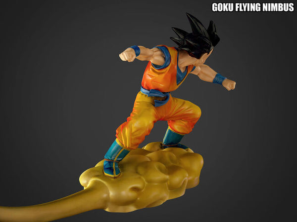 Goku Flying Nimbus 3D Model Ready to Print