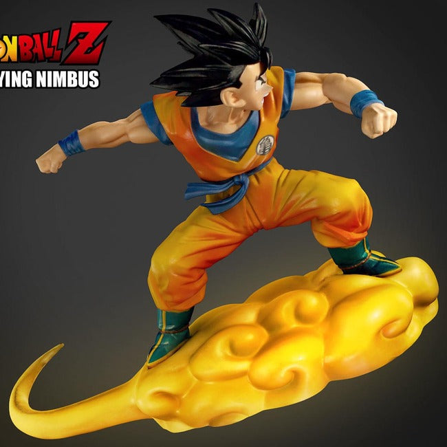 Goku Flying Nimbus 3D Model Ready to Print