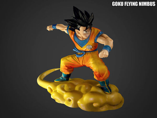 Goku Flying Nimbus 3D Model Ready to Print