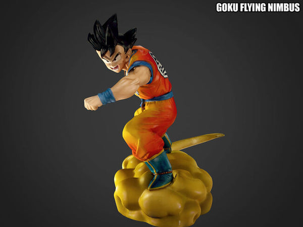 Goku Flying Nimbus 3D Model Ready to Print