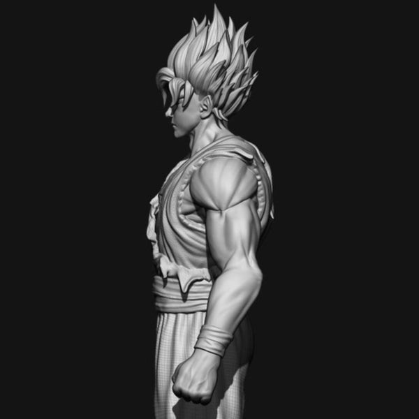 Goku Super Saiyan 3D Model Ready to Print