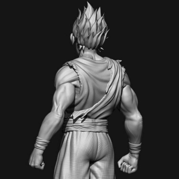 Goku Super Saiyan 3D Model Ready to Print