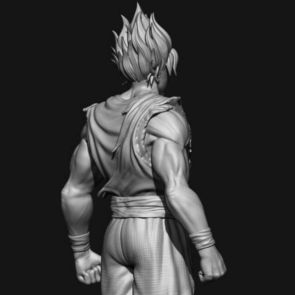 Goku Super Saiyan 3D Model Ready to Print