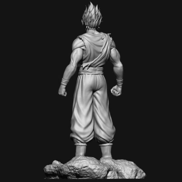 Goku Super Saiyan 3D Model Ready to Print