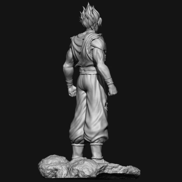 Goku Super Saiyan 3D Model Ready to Print