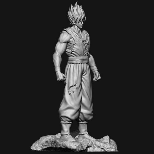 Goku Super Saiyan 3D Model Ready to Print