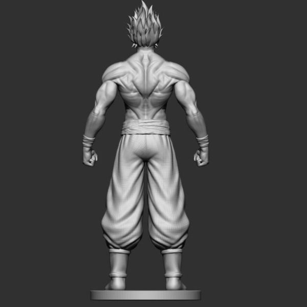 Goku Super Saiyan V2 3D Model Ready to Print