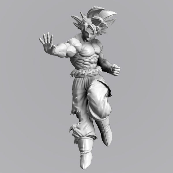 Goku Ultra Instinct 3D Model Ready to Print