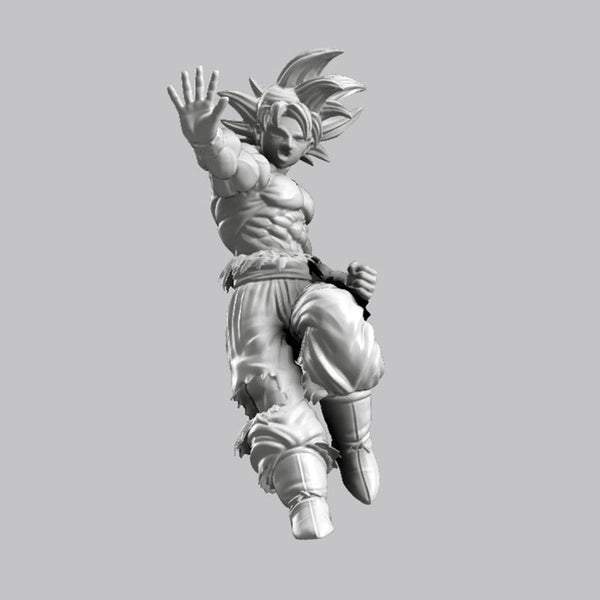 Goku Ultra Instinct 3D Model Ready to Print