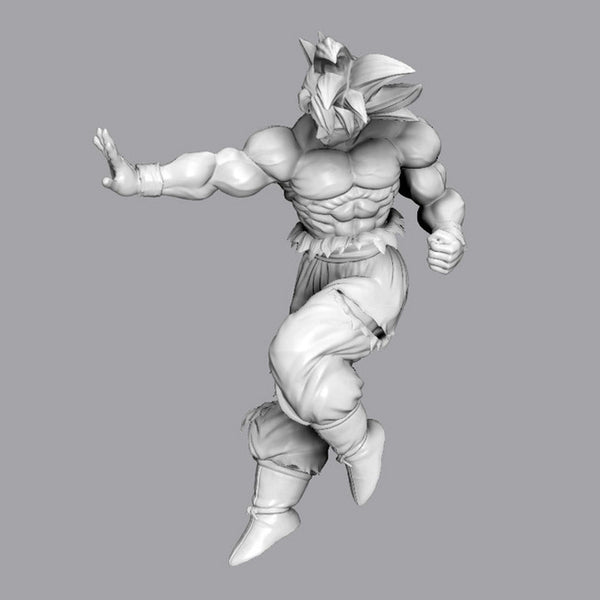 Goku Ultra Instinct 3D Model Ready to Print