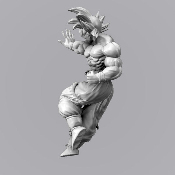 Goku Ultra Instinct 3D Model Ready to Print