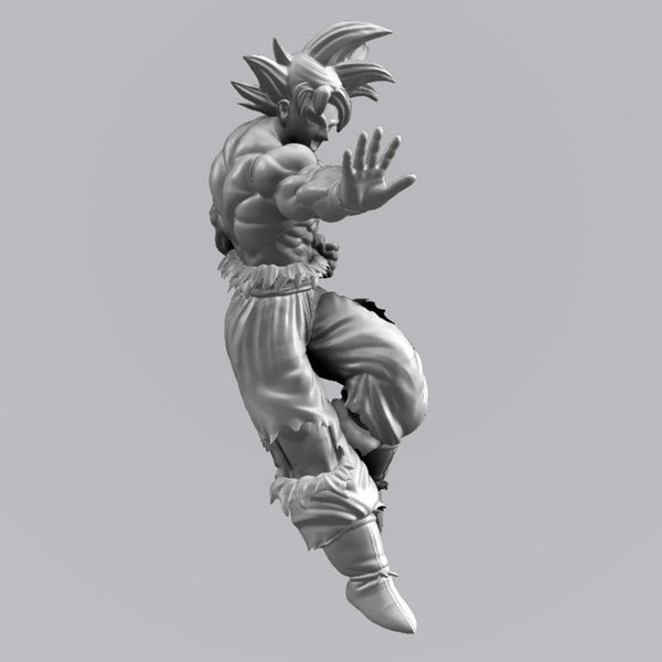 Goku Ultra Instinct 3D Model Ready to Print