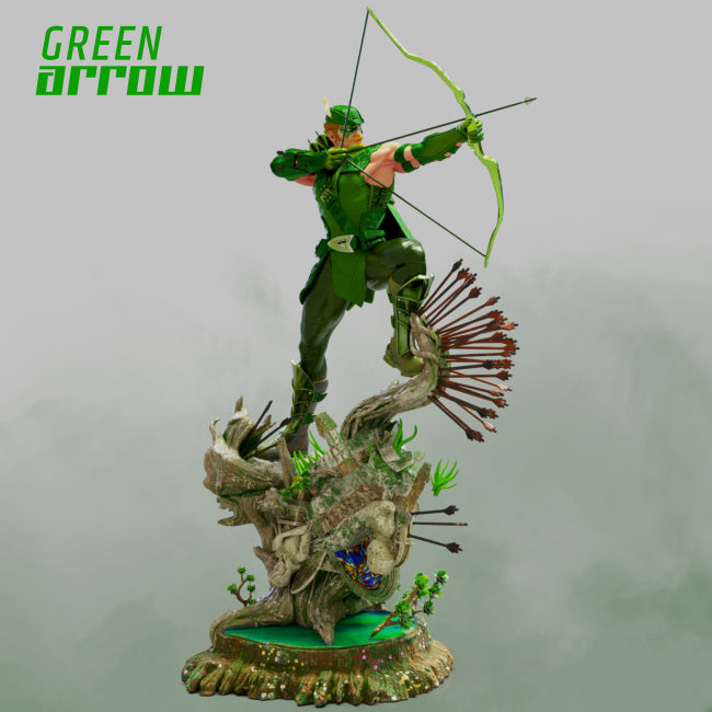 Green Arrow 3D Model Ready to Print