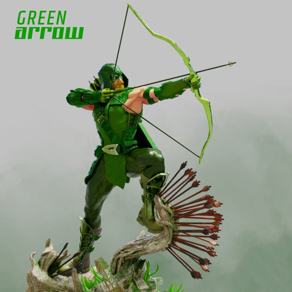 Green Arrow 3D Model Ready to Print