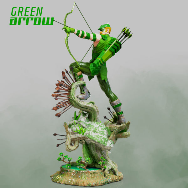 Green Arrow 3D Model Ready to Print