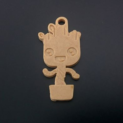 Groot Keychain 3D Model Ready to Print STL
