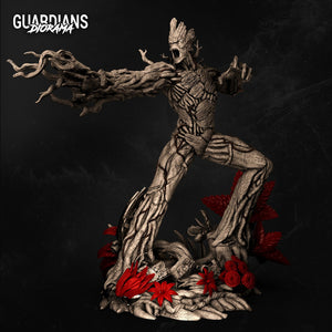 Groot Statues 3D Model Ready to Print STL