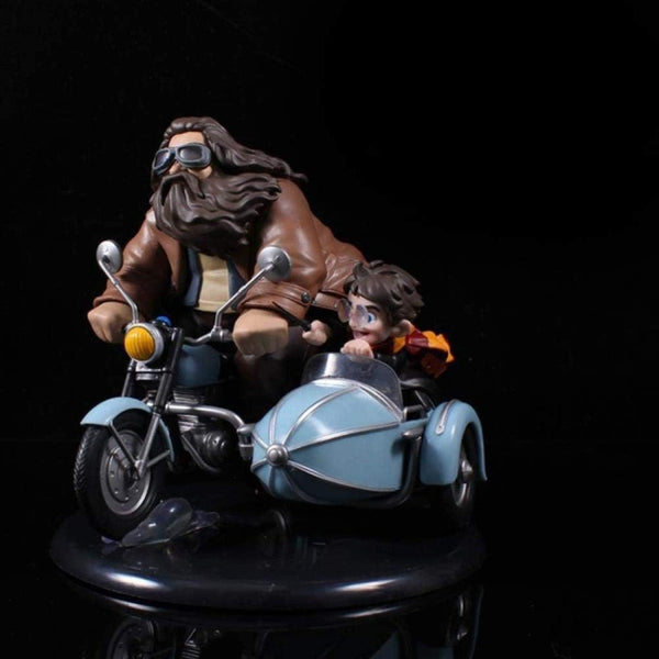 Hagrid And Harry On Motorbike 3D Model Ready to Print