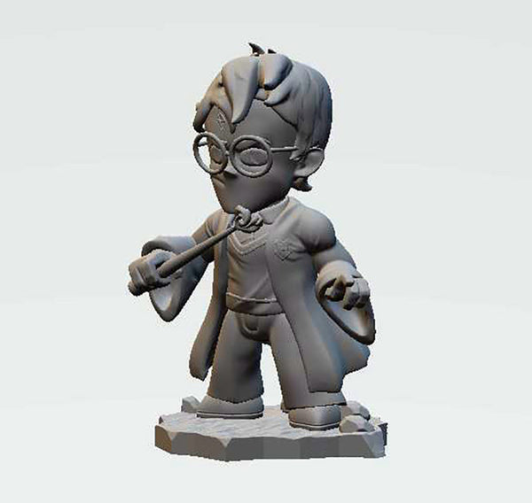 Harry Potter Chibi 3D Model Ready to Print