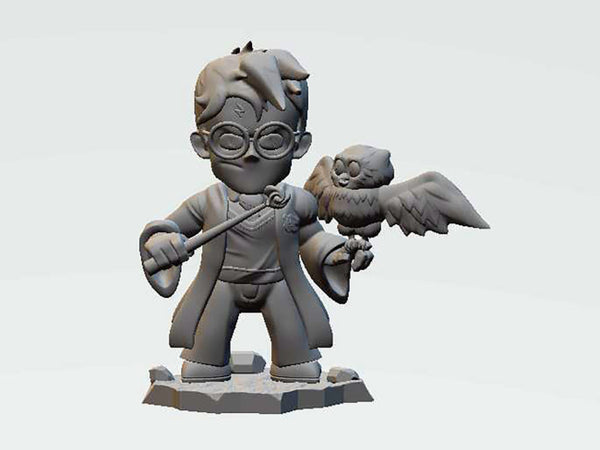 Harry Potter Chibi 3D Model Ready to Print