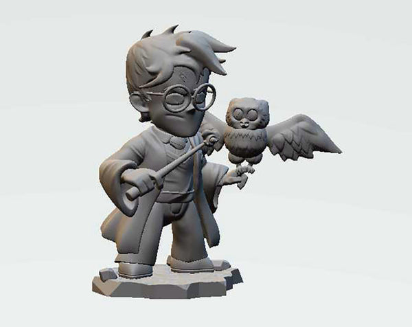Harry Potter Chibi 3D Model Ready to Print