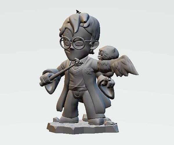 Harry Potter Chibi 3D Model Ready to Print