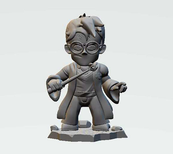 Harry Potter Chibi 3D Model Ready to Print
