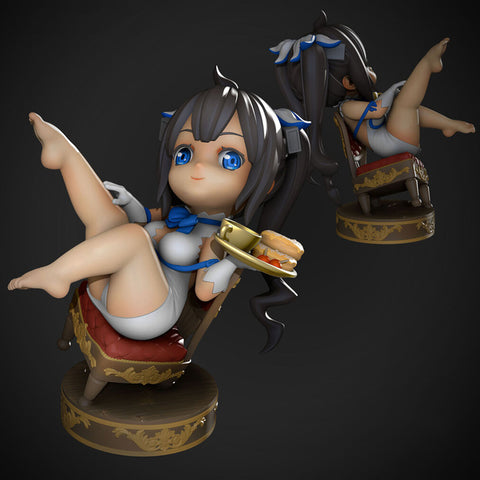 Hestia Chibi 3D Model Ready to Print