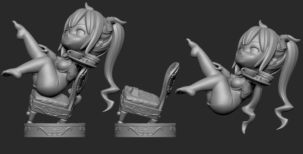Hestia Chibi 3D Model Ready to Print