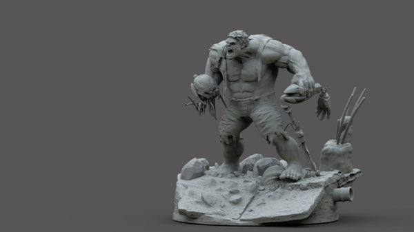 Hulk Age of Ultron 3D Model Ready to Print STL