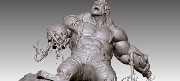 Hulk Age of Ultron 3D Model Ready to Print STL