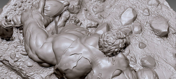 Hulk Age of Ultron 3D Model Ready to Print STL