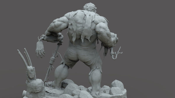 Hulk Age of Ultron 3D Model Ready to Print STL