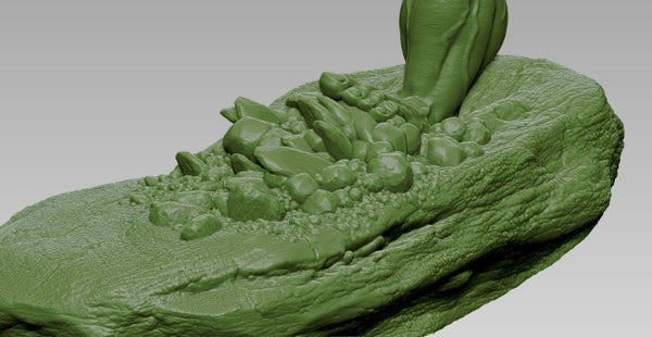 Hulk Angry 3D Model Ready to Print STL