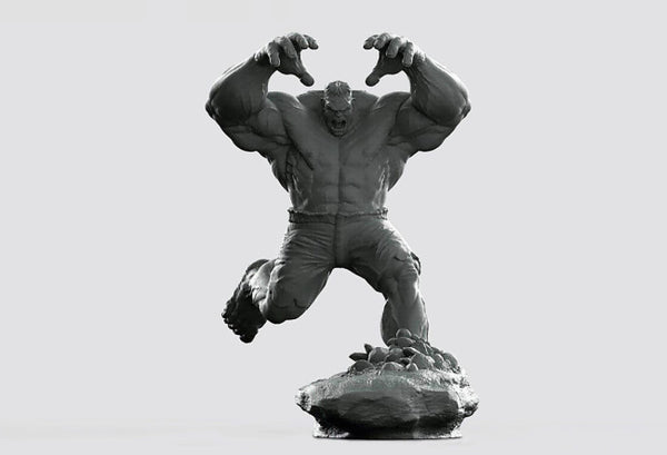 Hulk Angry 3D Model Ready to Print STL