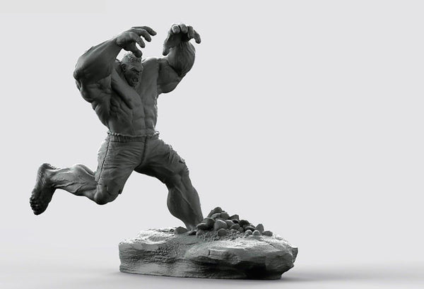 Hulk Angry 3D Model Ready to Print STL