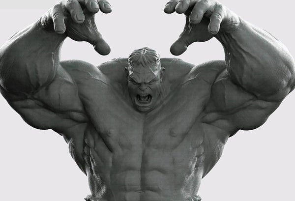 Hulk Angry 3D Model Ready to Print STL